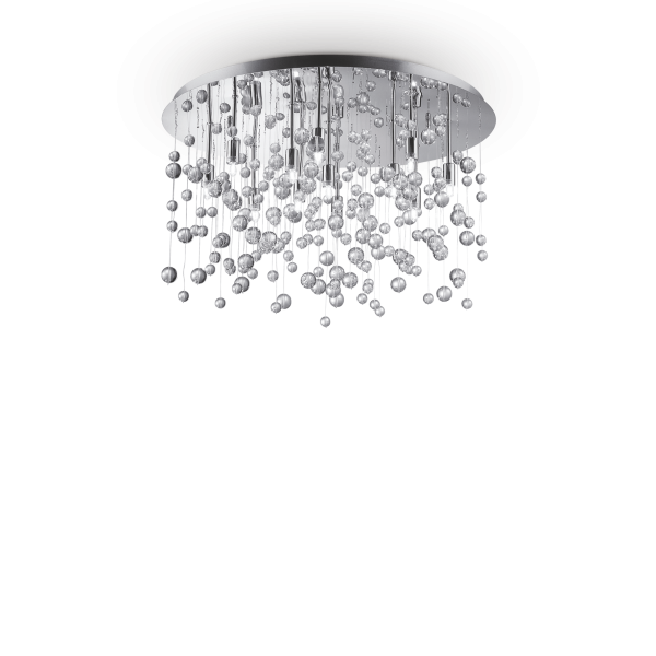 Люстра Ideal Lux NEVE PL12 CROMO