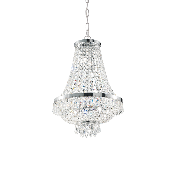 Люстра Ideal Lux CAESAR SP9 CROMO (041827)