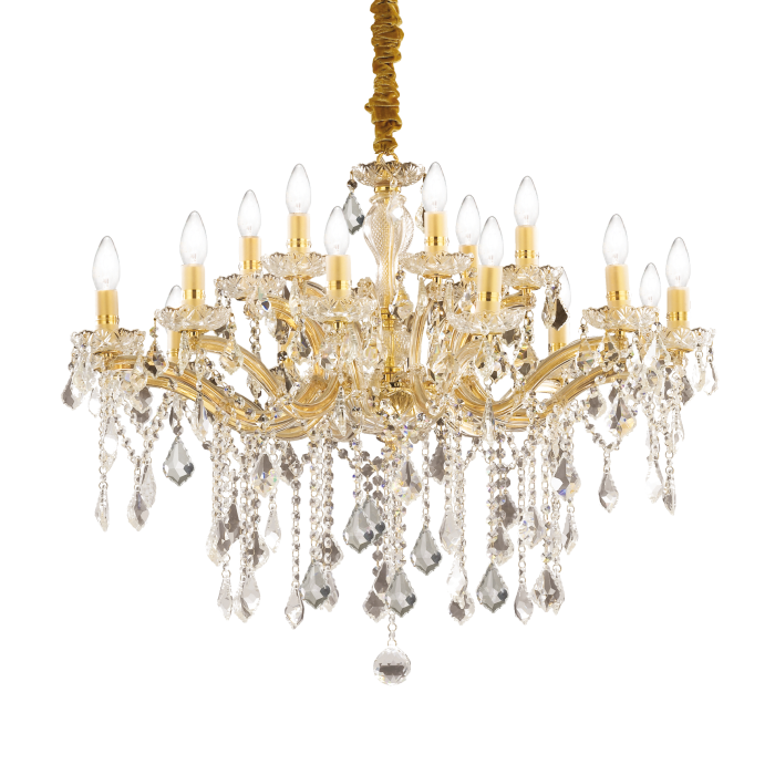 Люстра Ideal Lux FLORIAN SP18 ORO