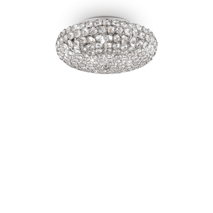 Потолочний світильник Ideal Lux KING PL5 CROMO (075419)