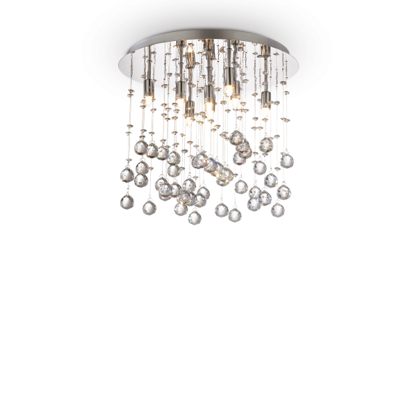Люстра Ideal Lux MOONLIGHT PL8 CROMO