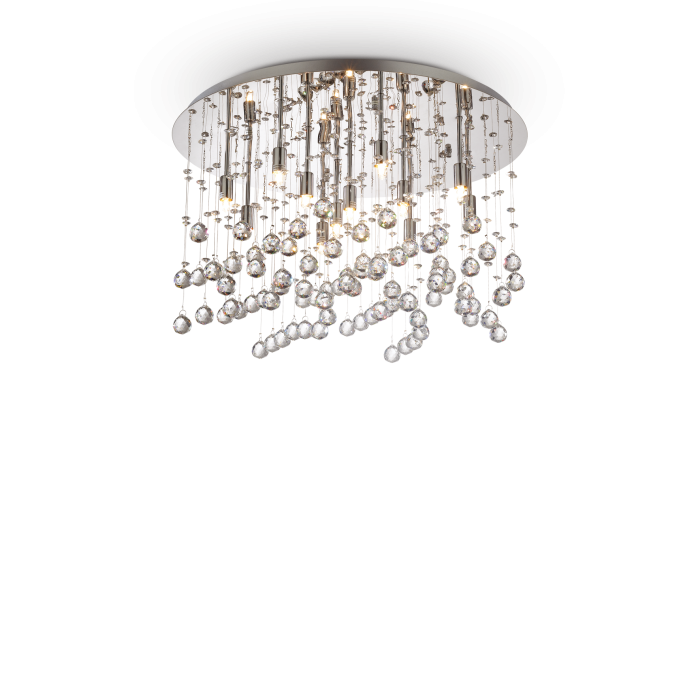 Люстра Ideal Lux MOONLIGHT PL12 CROMO