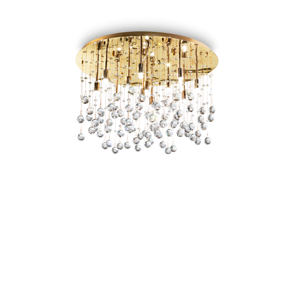 Люстра Ideal Lux MOONLIGHT PL12 ORO