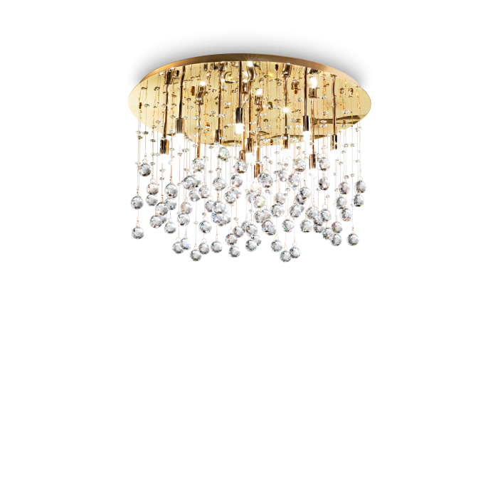 Люстра Ideal Lux MOONLIGHT PL12 ORO