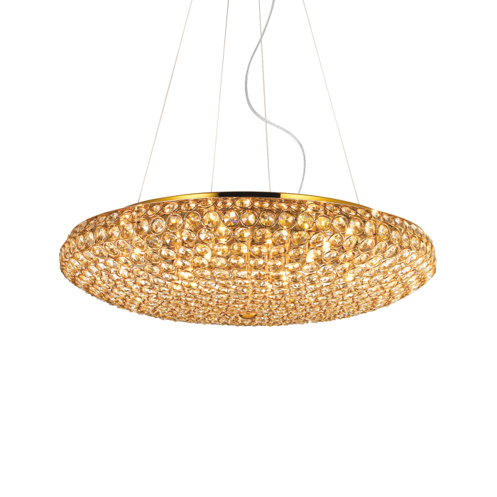 Підвісний світильник Ideal Lux KING SP12 ORO