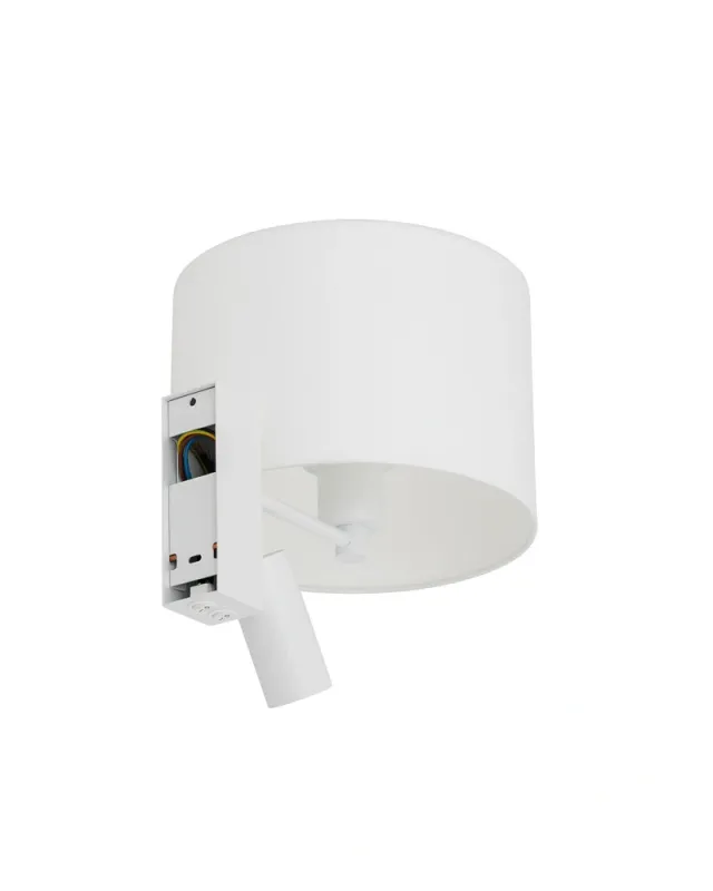 Бра Nowodvorski 11520 Lusso E27+GU10 (R35) 10W+10W IP20 білий