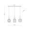Підвісний світильник TK LIGHTING 11591 SOPHIA