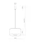 Підвісний світильник Nowodvorski 11652 Santana M E27 1x25W IP20 бежевий