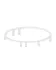Люстра Nowodvorski 11945 Fourty Round GU10 R35 7x10W IP20 біла