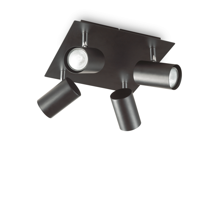 Спот Ideal Lux 156781 SPOT PL4 NERO