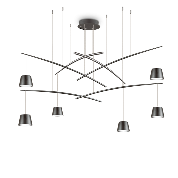 Люстра Ideal Lux FISH SP6 NERO (196992)
