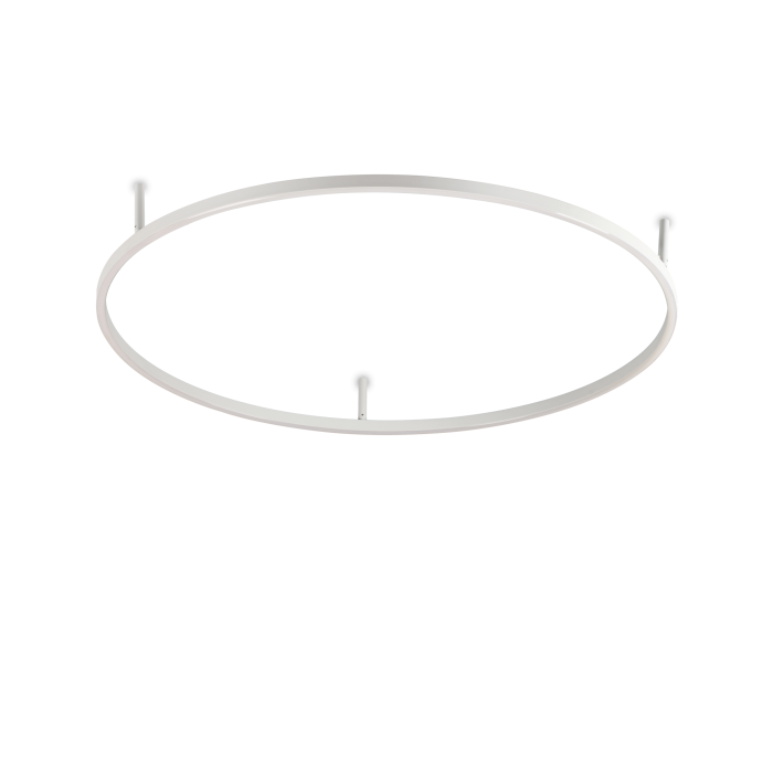 Потолочний світильник Ideal Lux 266015 ORACLE SLIM PL D090 ROUND 3000K ON-OFF WH