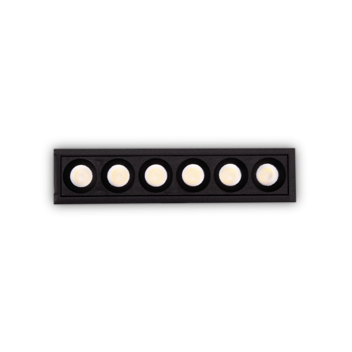 Точковий світильник Ideal Lux 305813 LIKA FI SLIM 10W 3000K BK