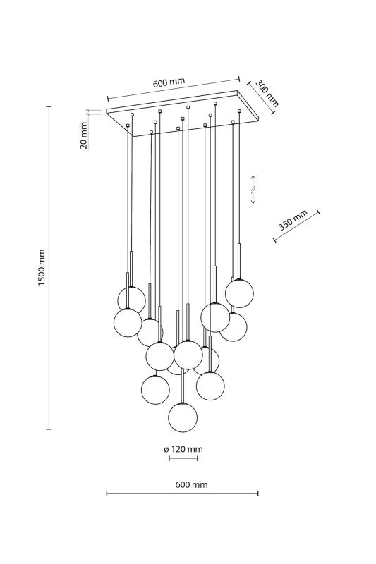 Підвісний світильник TK Lighting 10079 Martin (30598)