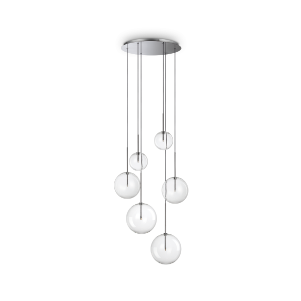 Люстра Ideal Lux 317250 EQUINOXE SP6 CROMO