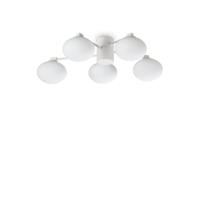 Люстра Ideal Lux 322698 HERMES PL5 D60 BIANCO
