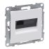 Розетка комп'ютерна 1-а RJ45 Cat5E/UTP Legrand SUNO 721150 білий