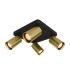 Спот ITALUX SPL-23436-4S-BK-BRSS Nesto
