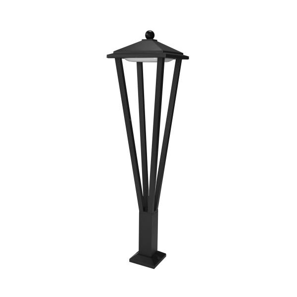 Вуличний світильник ITALUX OFL-22474-L-BK Bons