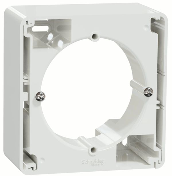 Коробка для накладного монтажу  1-пост Schneider Sedna Design SDD111901 Білий