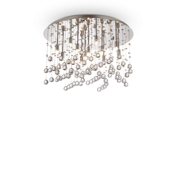 Люстра Ideal Lux MOONLIGHT PL12 CROMO