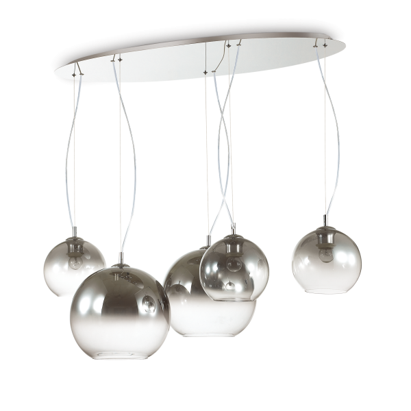 Люстра Ideal Lux FADE SP5 DISCOVERY CROMO (138305)