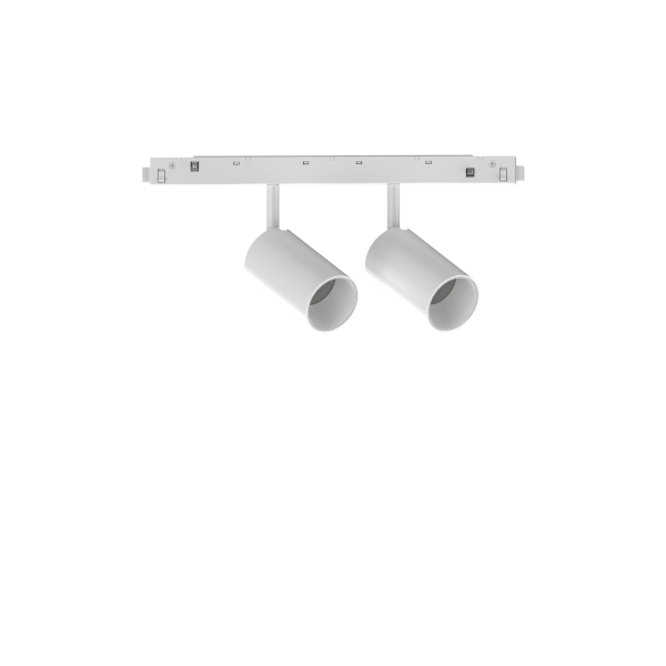 Трековий світильник Ideal Lux 282954 EGO TRACK DOUBLE 16W 3000K ON-OFF WH