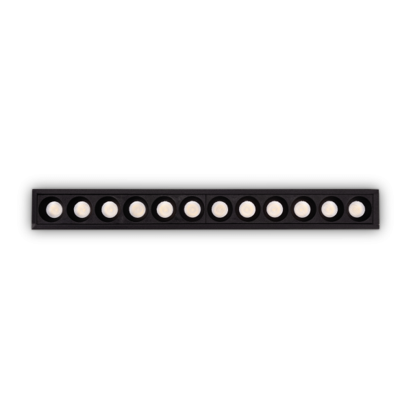 Точковий світильник Ideal Lux 305837 LIKA FI SLIM 20W 3000K BK