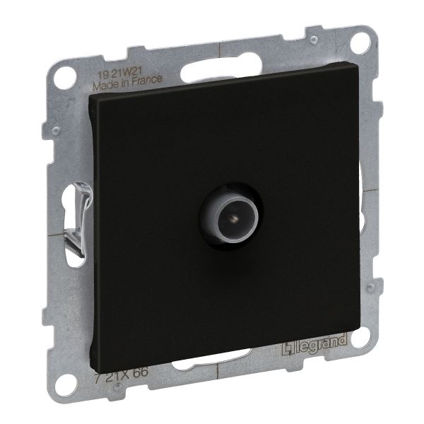 Розетка TV кінцева 10dB Legrand SUNO 721466 чорний
